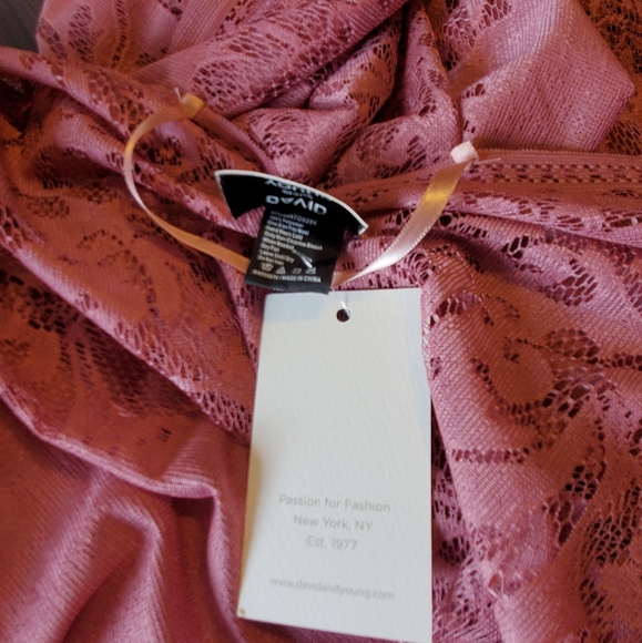 🍂🍁🍂David & Young fringe shawl-layer,year round, accessories, one size, boho. - Picture 7 of 13